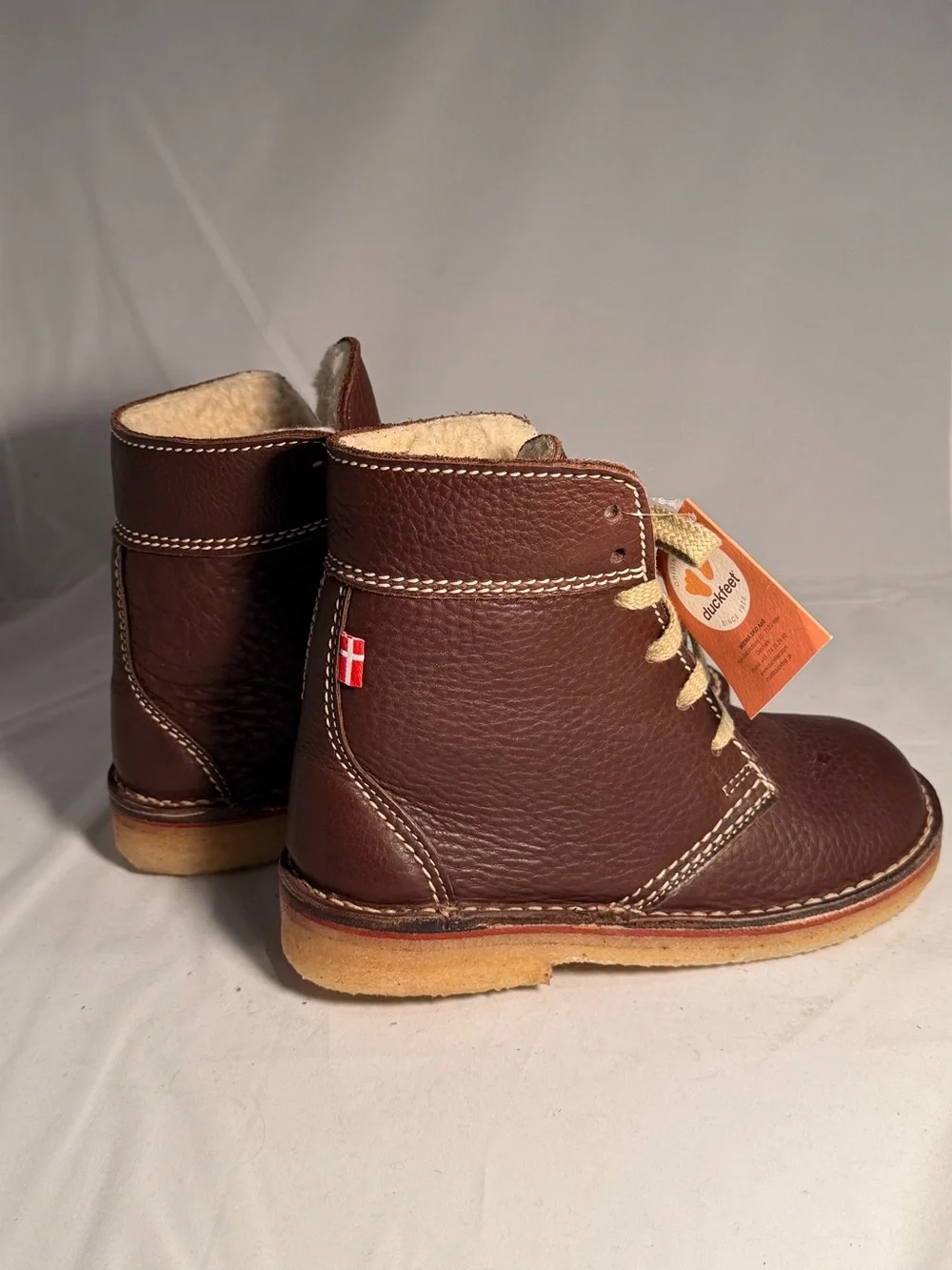 NWT Duckfeet Skanderborg - Chocolate Brown - Size 39